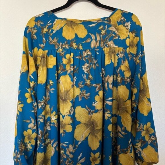 Happy X Nature Kate Hudson Luna Floral Swing Dress Pockets - Picture 6 of 9